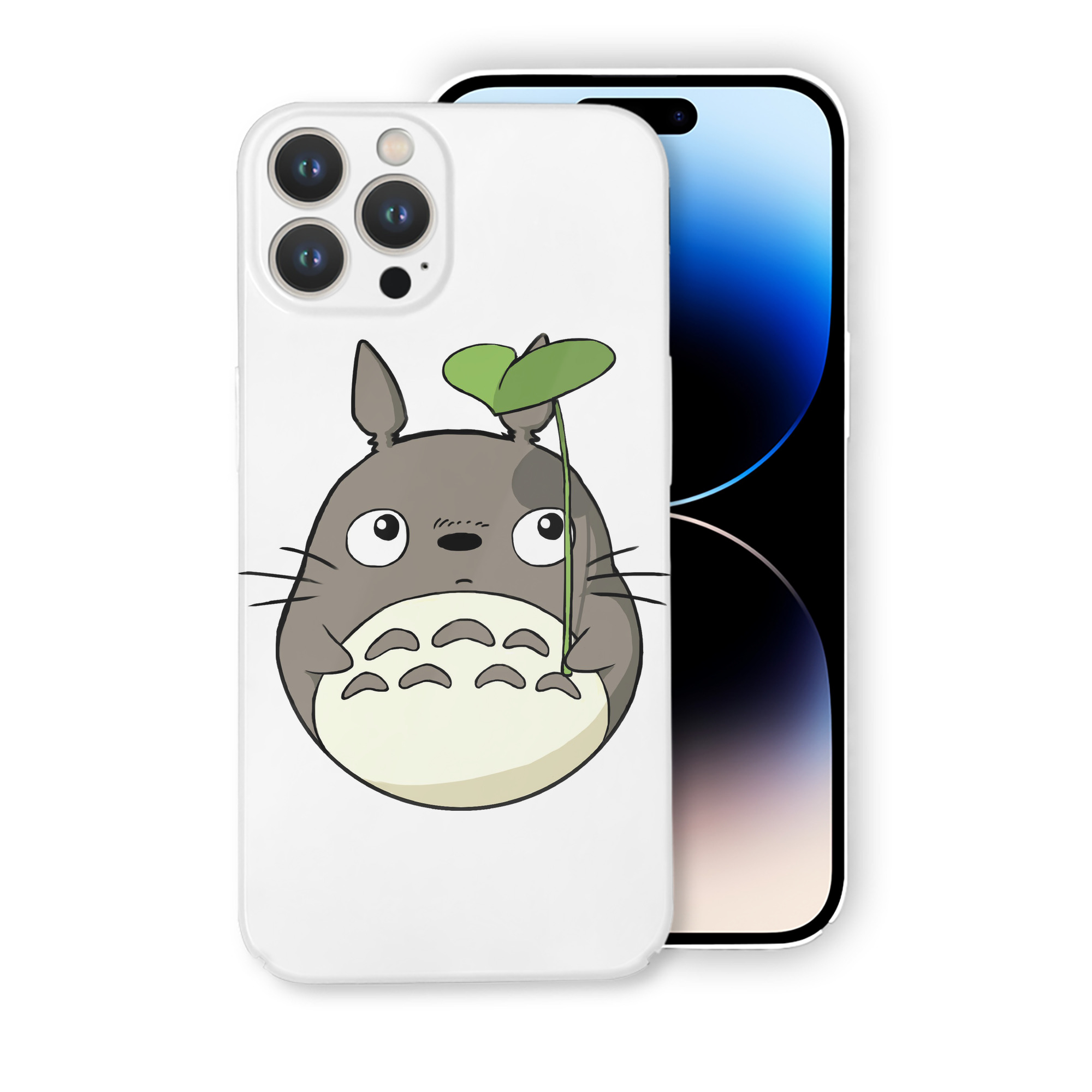 （画像用） となりのトトロ 草壁メイ 草壁サツキ My Neighbor Totoro Satsuki Kusakabe Mei Kusakabe 【iPhone 14シリーズ対応】ハードケース